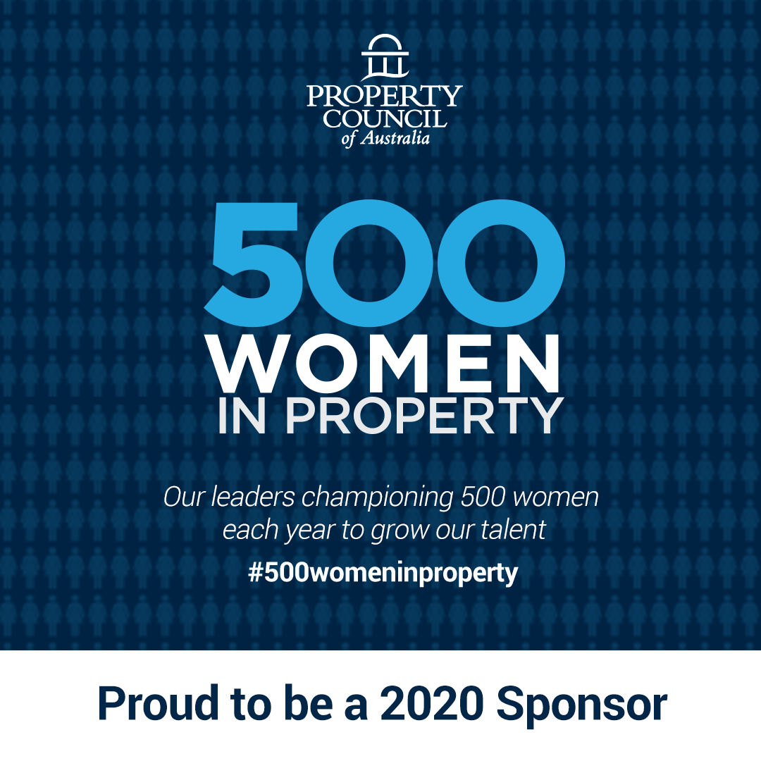 Property Council of Australia 500 Women in Property logo