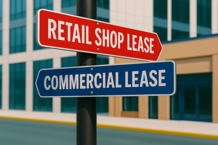Talking shop: commercial vs retail leases